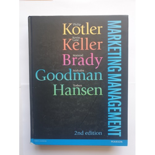Marketing Management 2nd Edition Marketing Management 2nd Edition