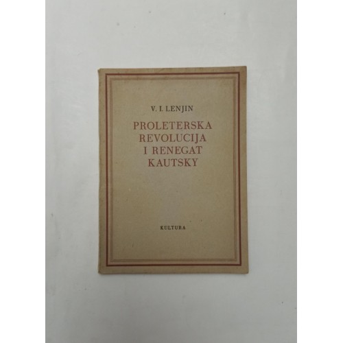 Proleterska revolucija i renegat Kautsky