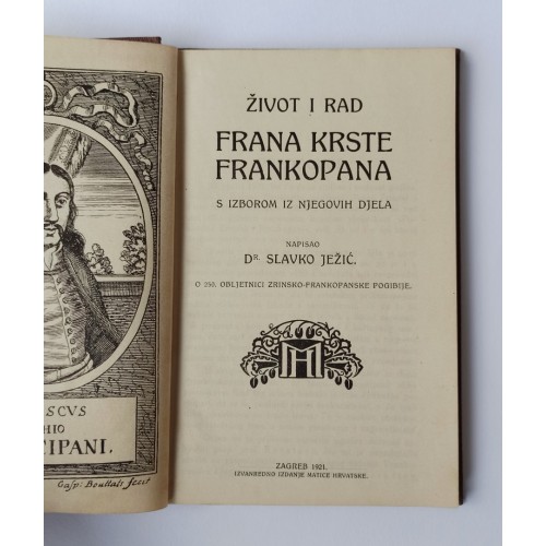 Život i rad Frana Krste Frankopana s izborom njegovih djela
