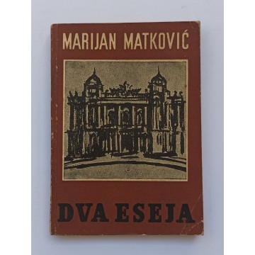 Dva eseja iz hrvatske dramaturgije