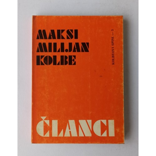 Maksimilijan Kolbe - Članci (izbor)
