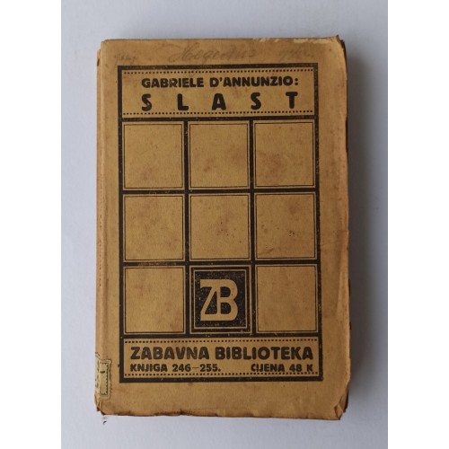 Slast - Roman iz života rimske aristokracije