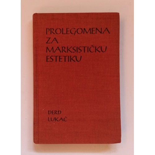 Prolegomena za marksističku estetiku - Posebnost kao centralna kategorija estetike
