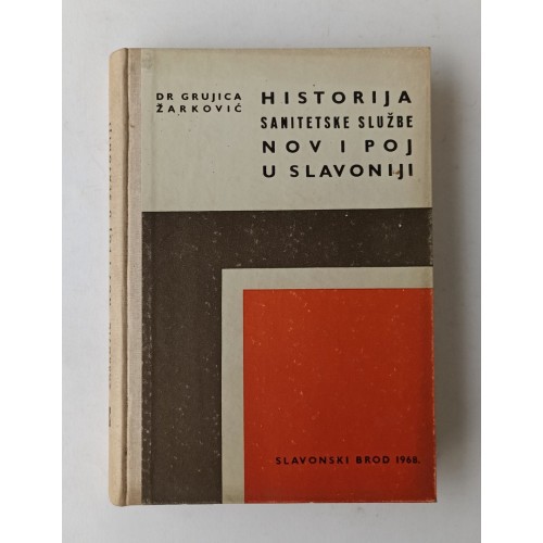 Historija sanitetske službe NOV i POJ u Slavoniji