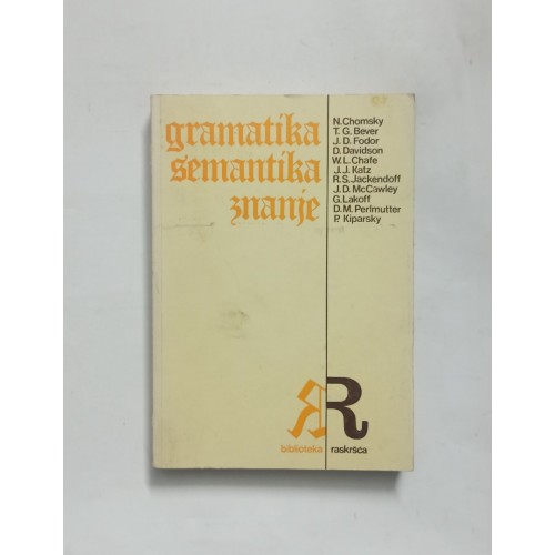 Gramatika, semantika, znanje