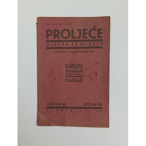 Proljeće - Glazba za mladež 