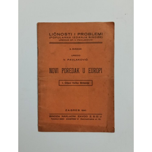 Novi poredak u Europi - Ciljevi Velike Britanije