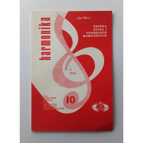Harmonika 10 - Zbirka etida i odabranih kompozicija