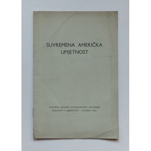 Suvremena američka umjetnost Suvremena američka umjetnost