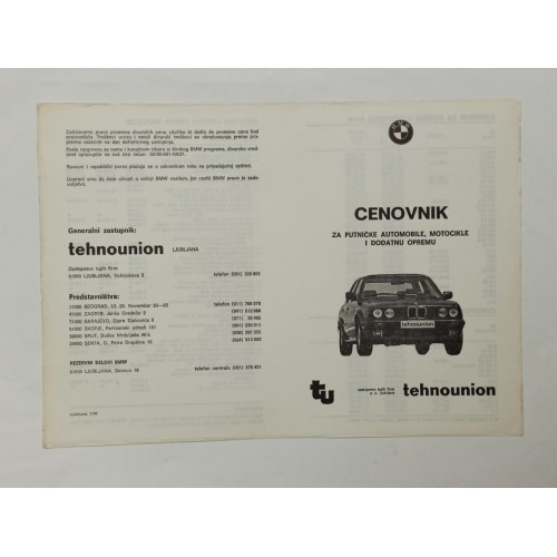 BMW - Katalog vozila i cjenik
