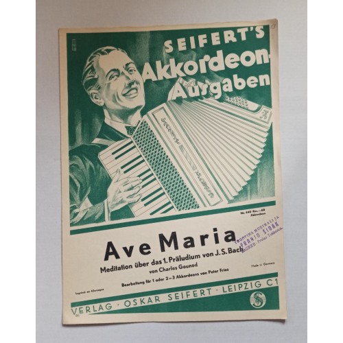 Ave Maria - Meditation uber das 1. Praludium von J.S.Bach von Charles Gounod