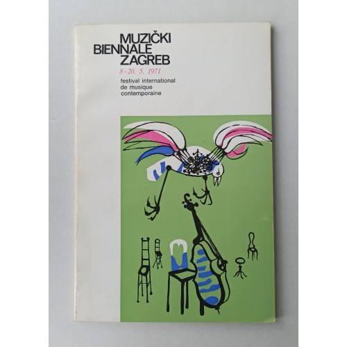 Muzički biennale Zagreb 1971. - Programska knjižica