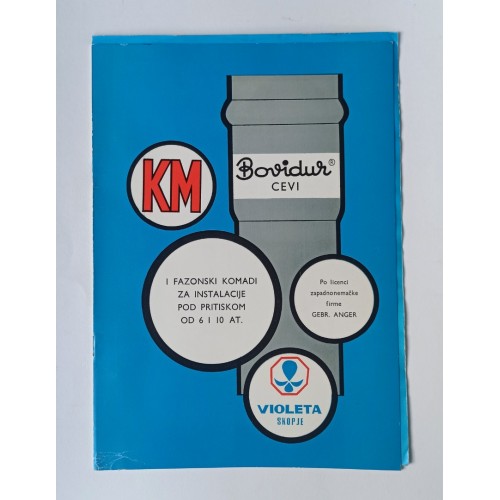 Bovidur Cevi i fazonski komadi za instalacije pod pritiskom od 6 i 10 at.