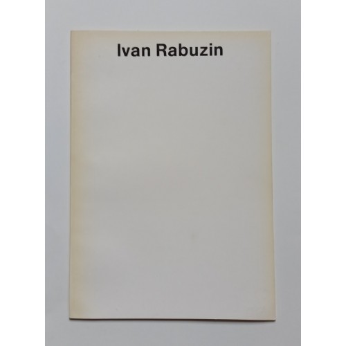 Ivan Rabuzin - Katalog izložbe