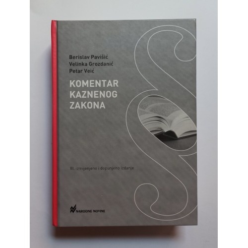 Komentar Kaznenog zakona Komentar Kaznenog zakona