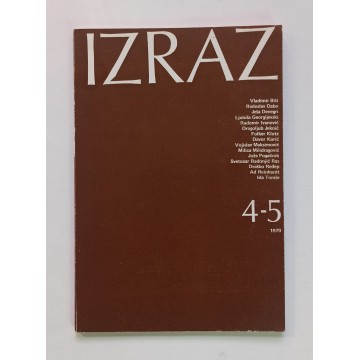 Izraz - Časopis za književnu i umjetničku kritiku 1979 (broj 4-5)