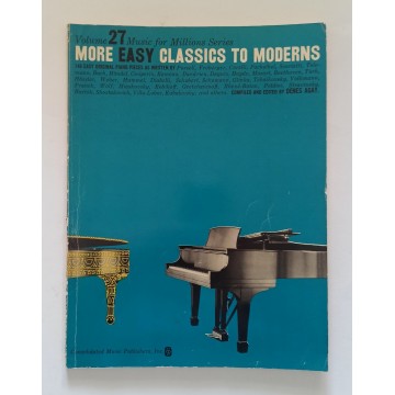 More Easy Classics to Moderns - 148 Easy Original Piano Pieces