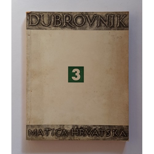 Dubrovnik - Časopis za književnost, umjetnost, znanost i društvena pitanja br. 3 (1970)