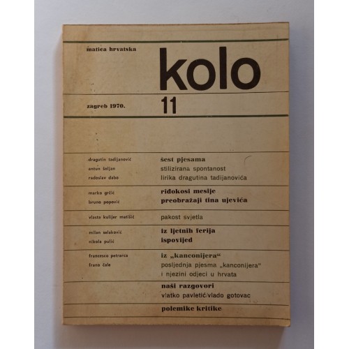 Kolo br. 11 / 1970