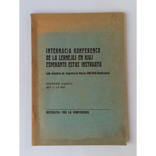 Internacia konferenco de la lernejoj en kiuj esperanto estas instruata
